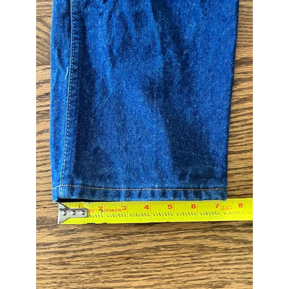 Vintage Wrangler 13MWZ Cowboy Cut Jeans Mens 38x33 Made in USA Indigo Denim